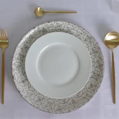 Mantel satén jacquard cuadro hostelería