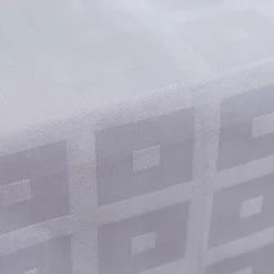 Mantel satén jacquard cuadro hostelería