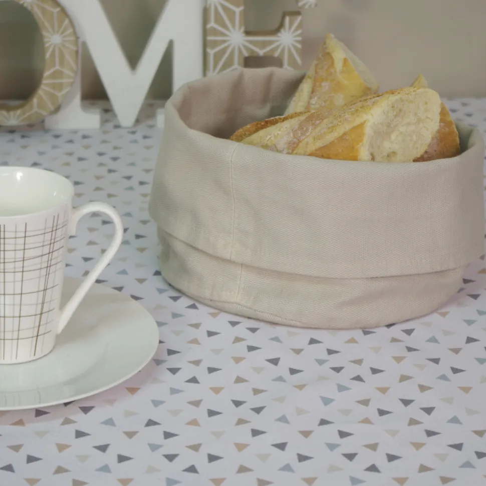 Panera en tejido beige