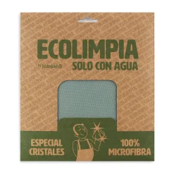 Paño bayeta ecolimpia especial cristales