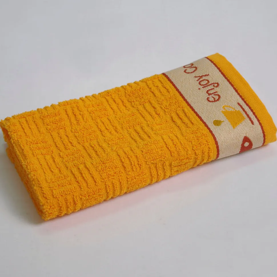 Paño de cocina rizo cenefa jacquard 10458