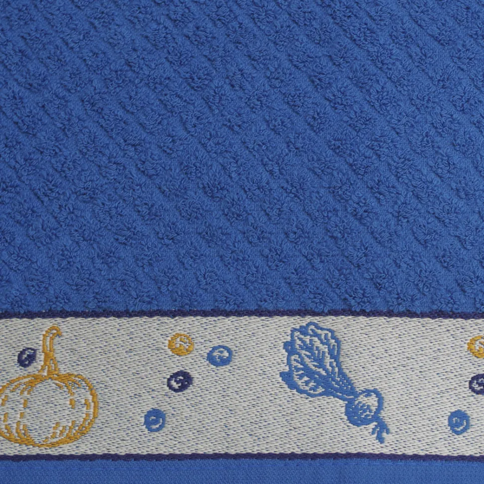 Paño de cocina rizo cenefa jacquard 12465