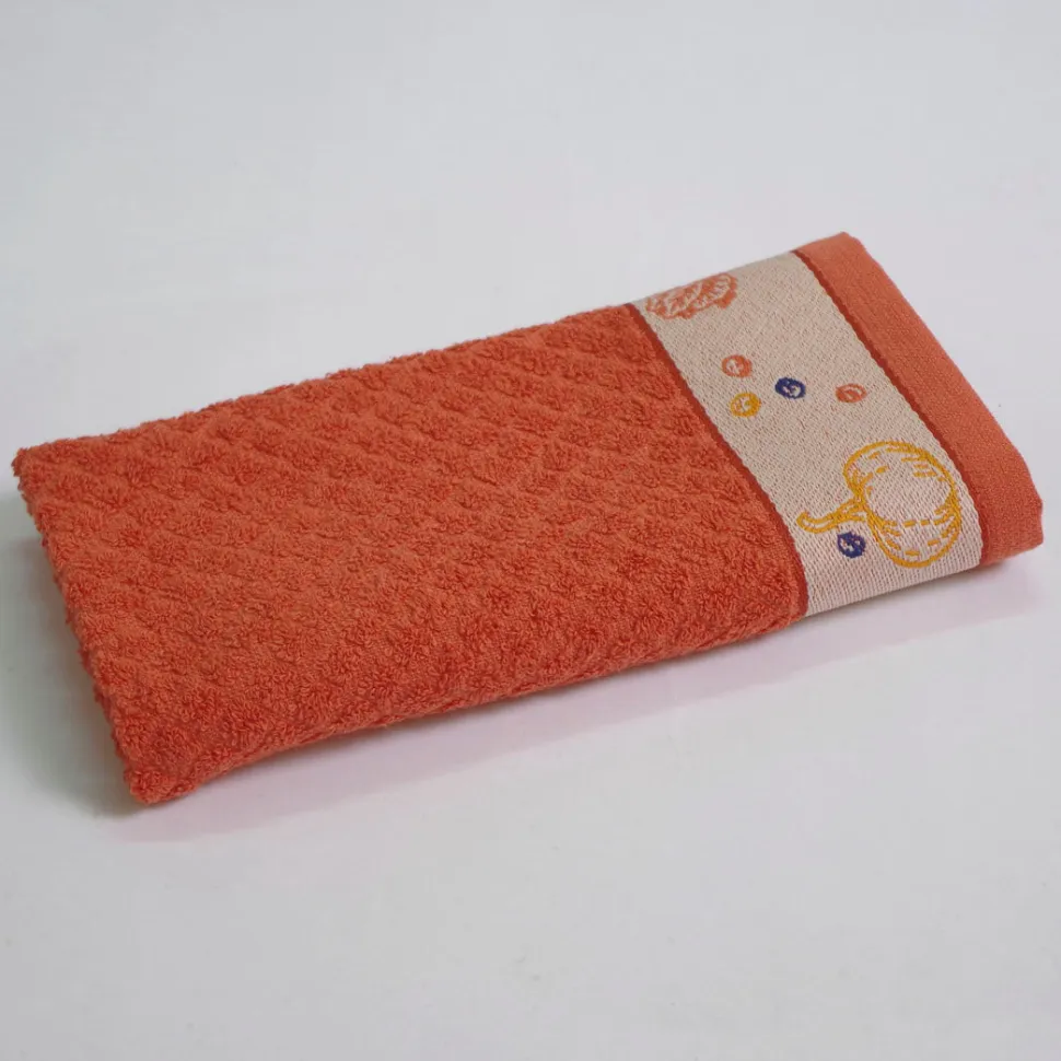 Paño de cocina rizo cenefa jacquard 12465
