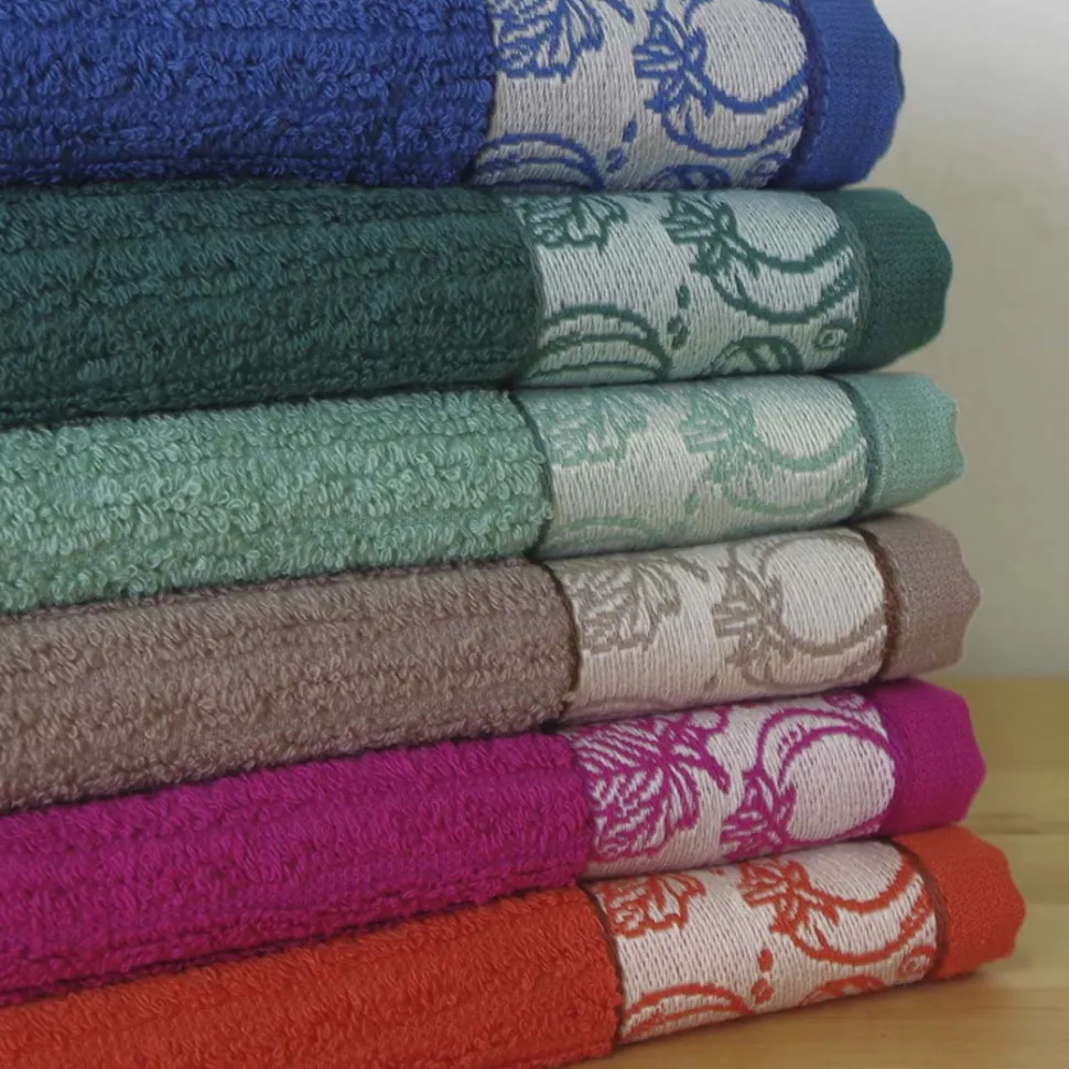 Paño de cocina rizo cenefa jacquard 13501