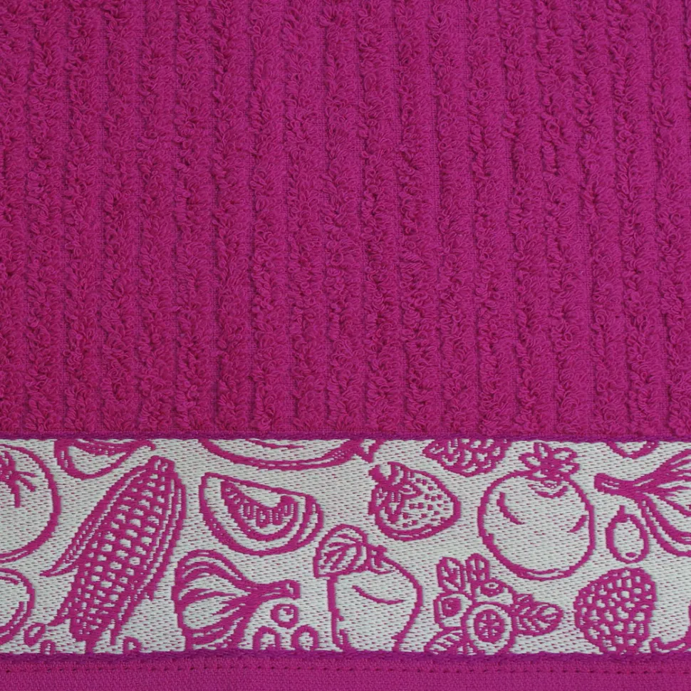Paño de cocina rizo cenefa jacquard 13501
