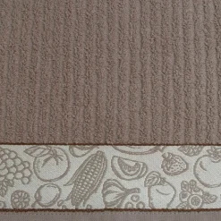 Paño de cocina rizo cenefa jacquard 13501
