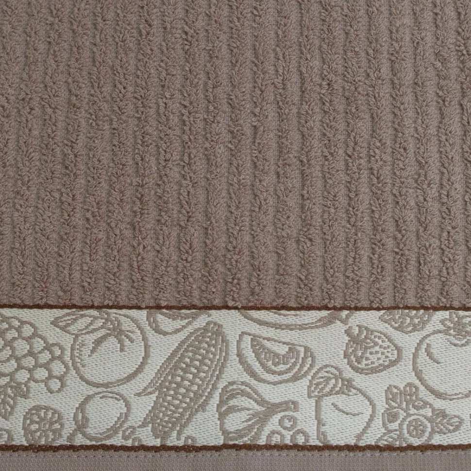 Paño de cocina rizo cenefa jacquard 13501