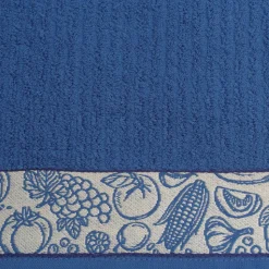 Paño de cocina rizo cenefa jacquard 13501