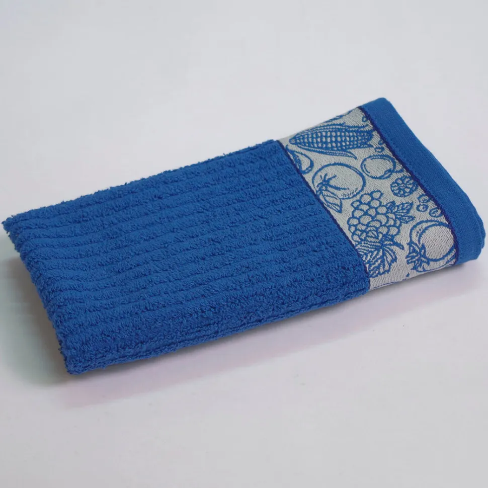 Paño de cocina rizo cenefa jacquard 13501