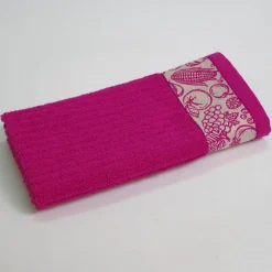 Paño de cocina rizo cenefa jacquard 13501
