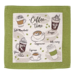 Paño de cocina rizo coffee time 1318