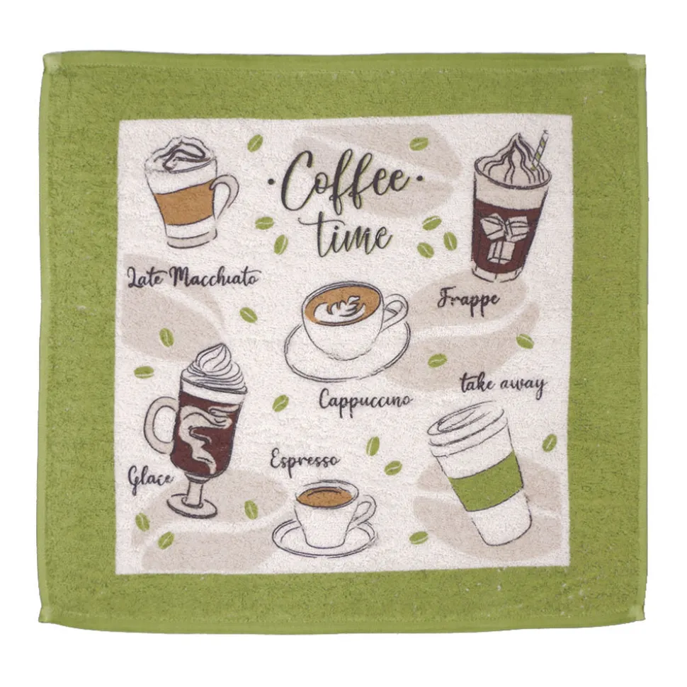 Paño de cocina rizo coffee time 1318