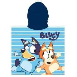 Poncho baño infantil microfibra bluey 1576