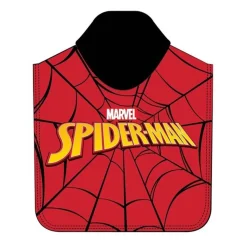 Poncho baño infantil microfibra spiderman 1378