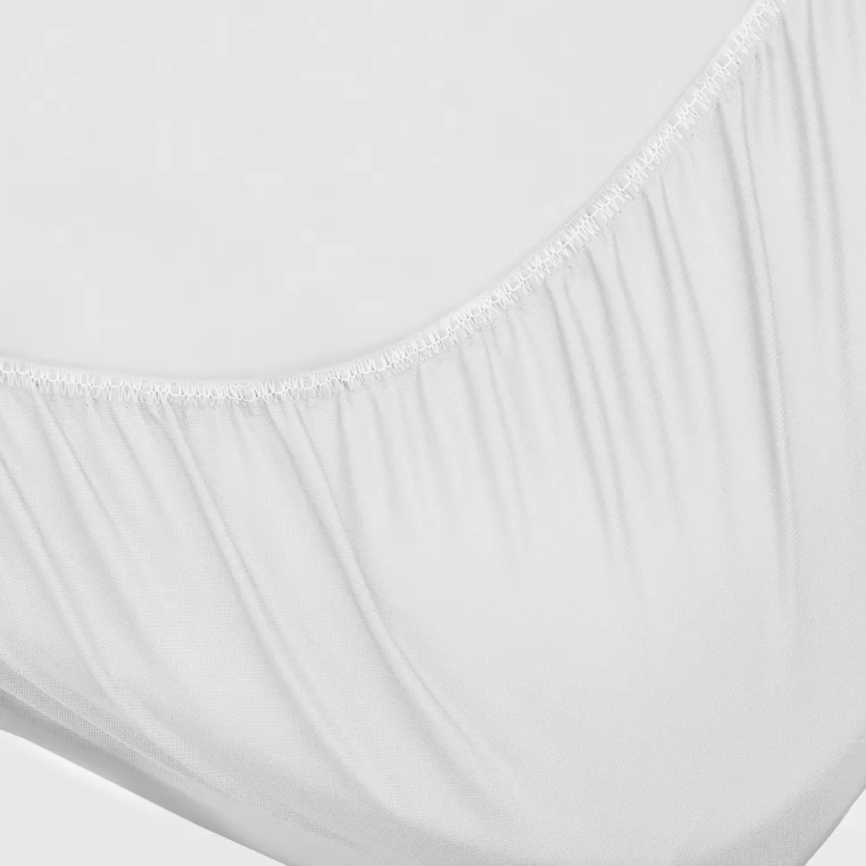 Protector colchón tencel blanco impermeable