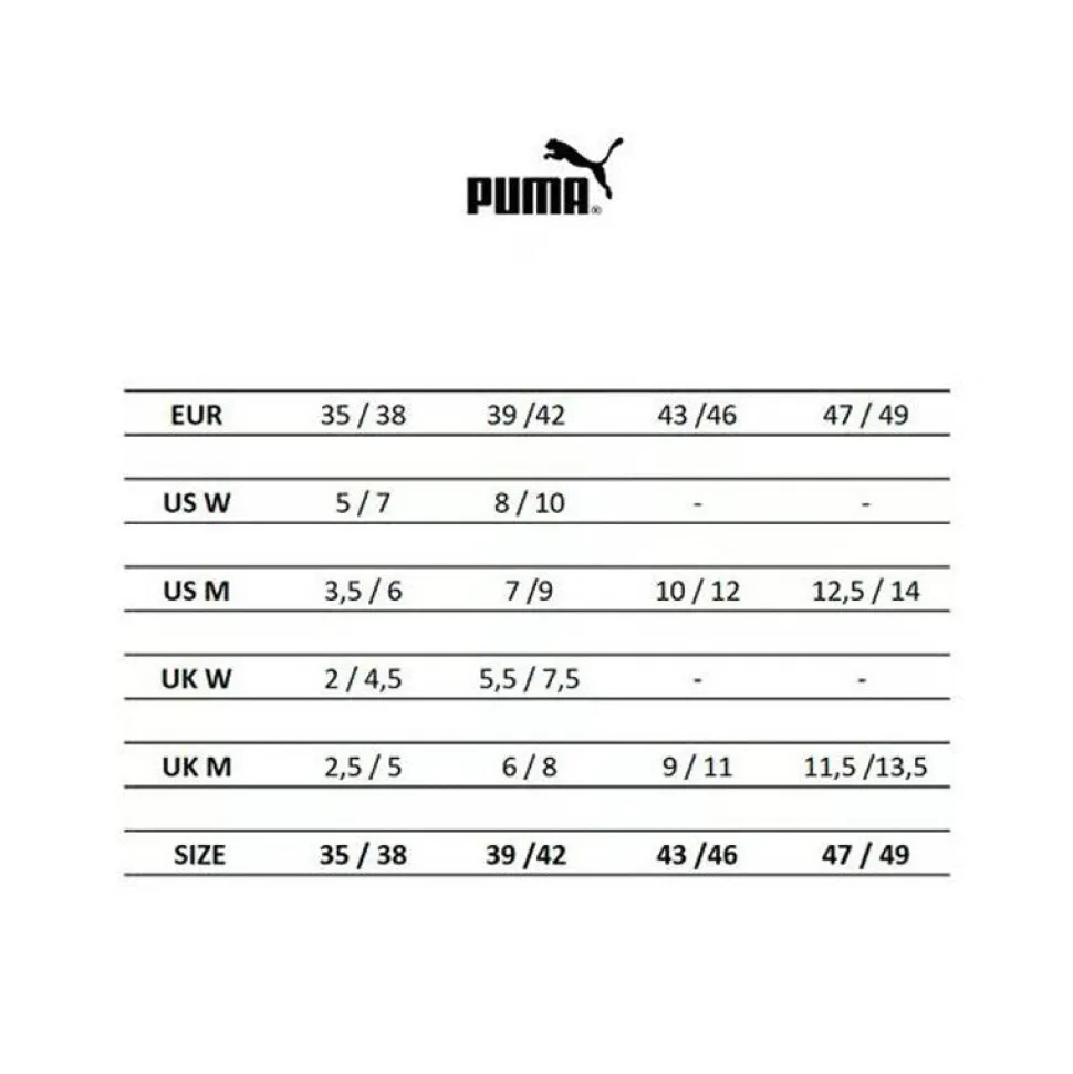 Puma calcetines sneaker plain blanco 3 pares
