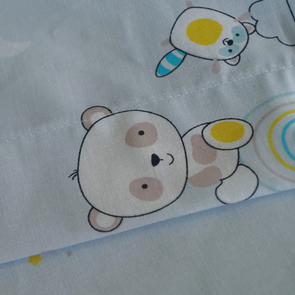 Sabana encimera hamaca guardería panda