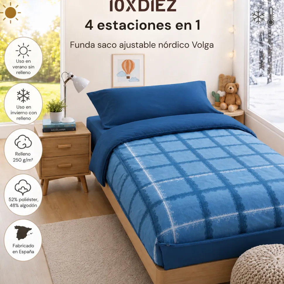 Saco nórdico ajustable volga