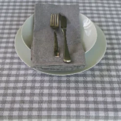 Servilletas cotton gris pack 4 unidades