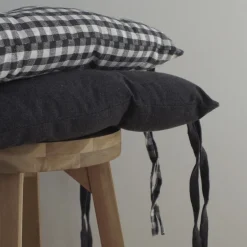 Tapeta silla cotton carbón liso