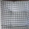 Tapeta silla cotton cuadro vichy gris