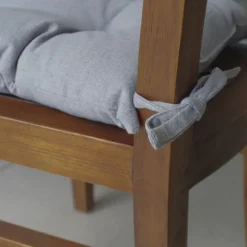 Tapeta silla cotton gris liso