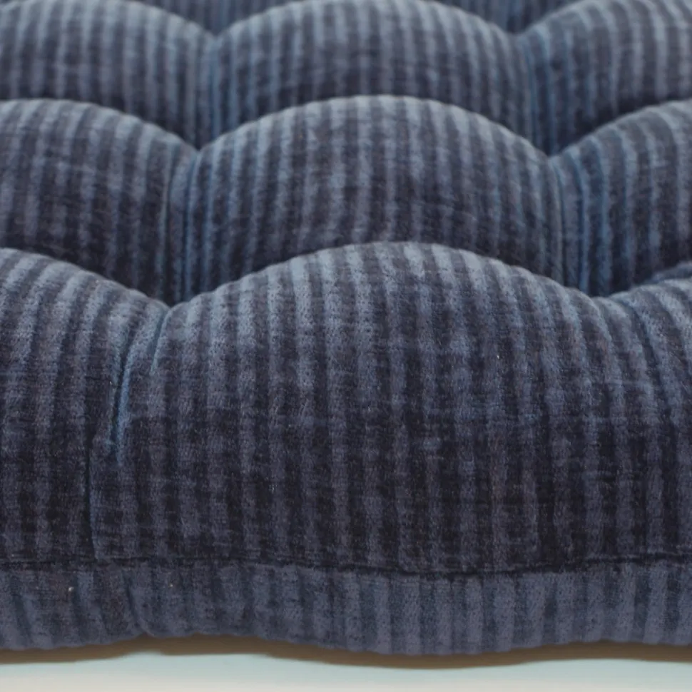 Tapeta silla velour texturado marino 17