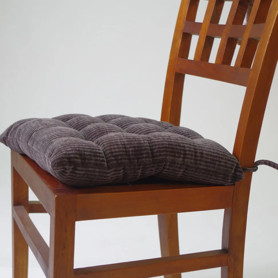 Tapeta silla velour texturado gris plomo 2