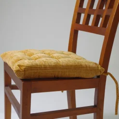 Tapeta silla velour texturado mostaza 10