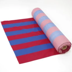 Tela estampada azulgrana