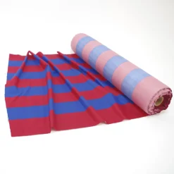 Tela estampada azulgrana