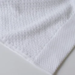 Toalla algodón 2 cabos bee wafle blanco