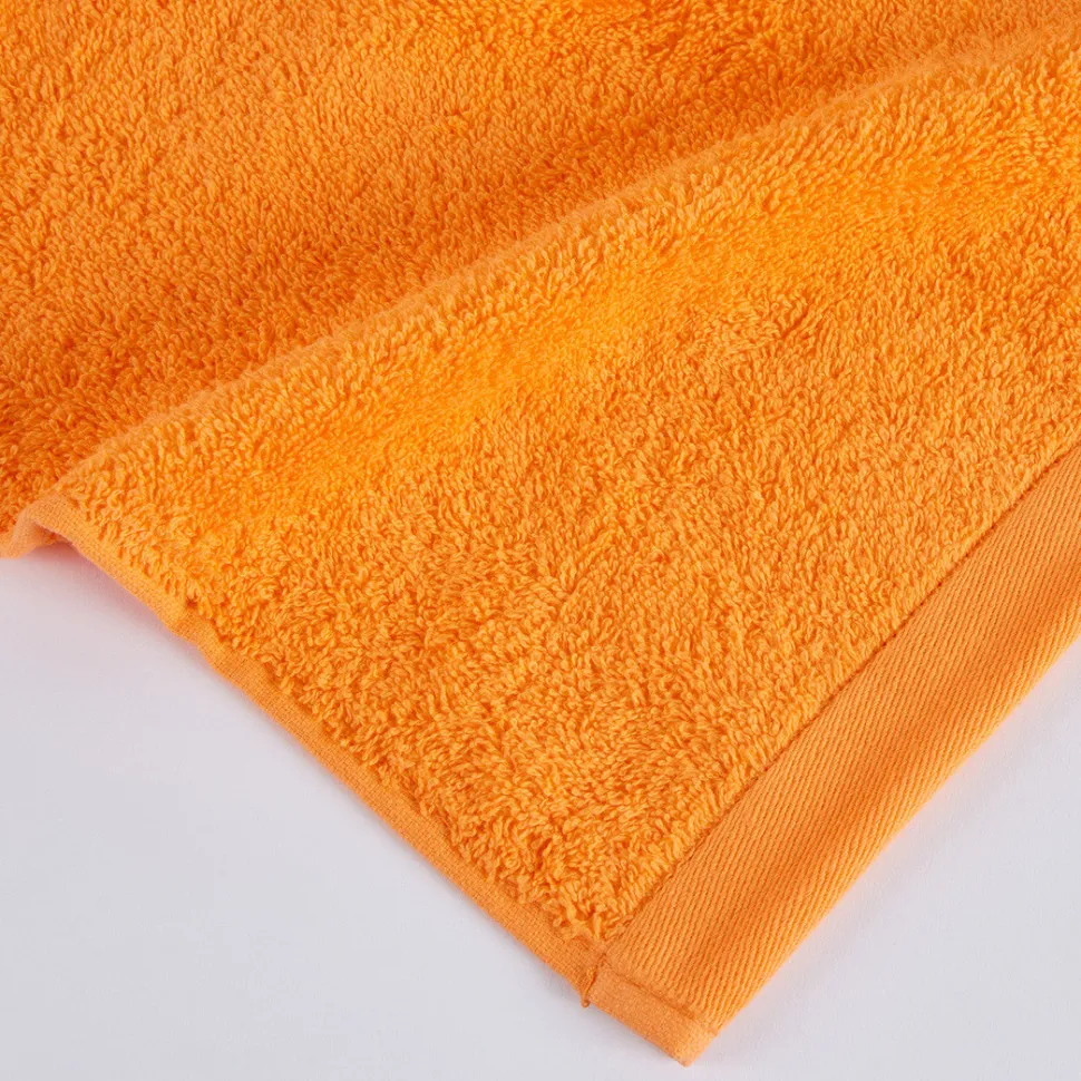 Toalla algodón 550 gr/m2 mandarina