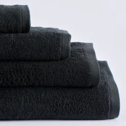 Toalla algodón 550 gr/m2 negro