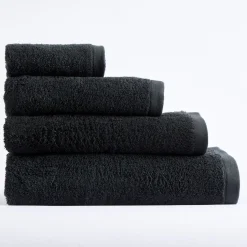 Toalla algodón 550 gr/m2 negro