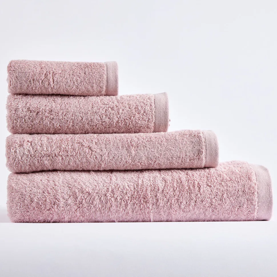 Toalla algodón 550 gr/m2 rose