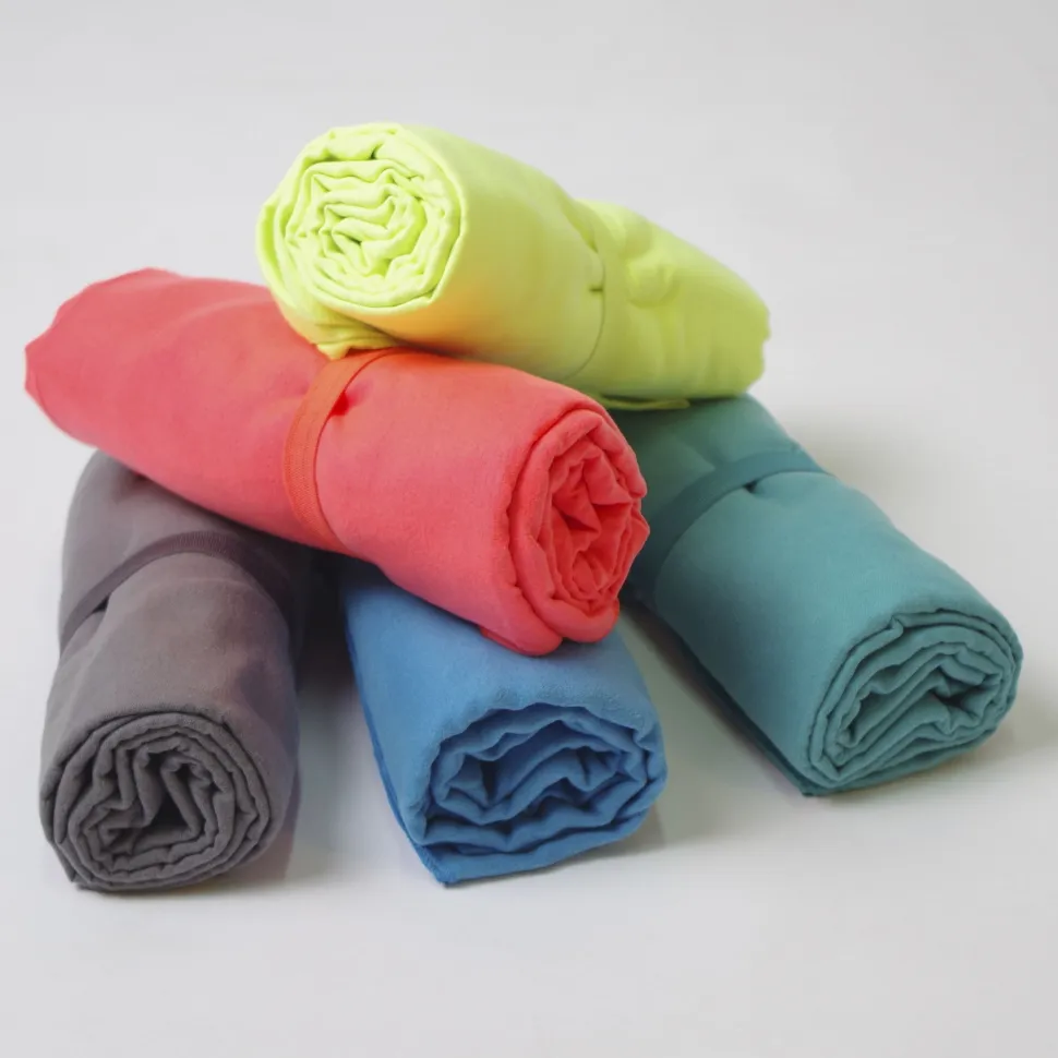 Toalla microfibra azulón
