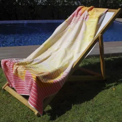 Toalla playa velour beach rose