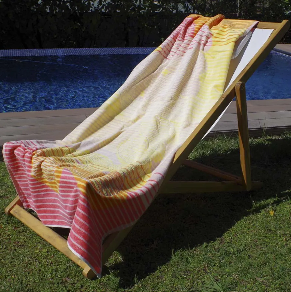Toalla playa velour beach rose